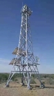 앵글 스틸 건물 이동 통신 타워 20m - 100m 전자 레인지