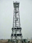 앵글 스틸 건물 이동 통신 타워 20m - 100m 전자 레인지