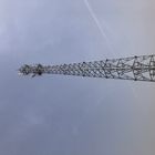 용융 아연 도금 3 또는 4 다리 강철 관 통신 안테나 타워