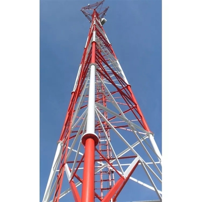 15m 3 다리 직류 전기로 자극된 레티스 전송 탑 Q235 원거리 통신 탑