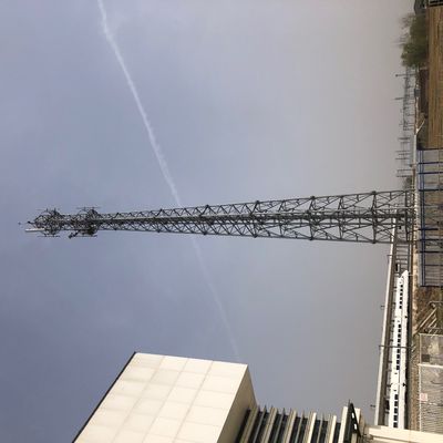 통신 와이파이 라디오 15m 가이된 격자형 철탑