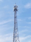 네 다리의  Q345B  텔레콤 휴대폰 기지국 아연도강 통신 타워