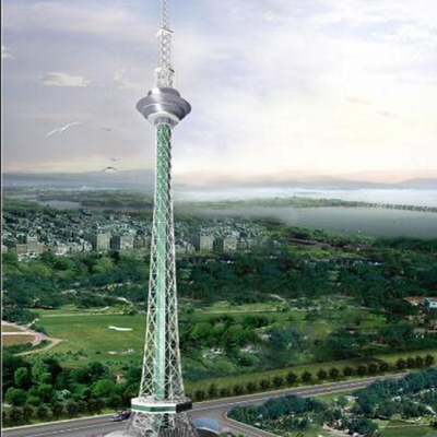 관/각형 15m Gsm 라디오 및 텔레비전 탑