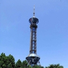 강철 격자 15m 통신 안테나 타워 셀룰러 통신
