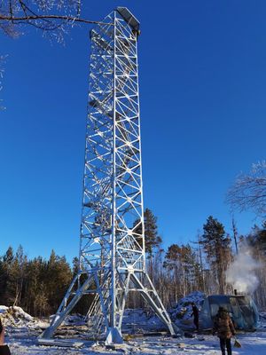자립하 와이파이 통신 50m 군 방위병 타워